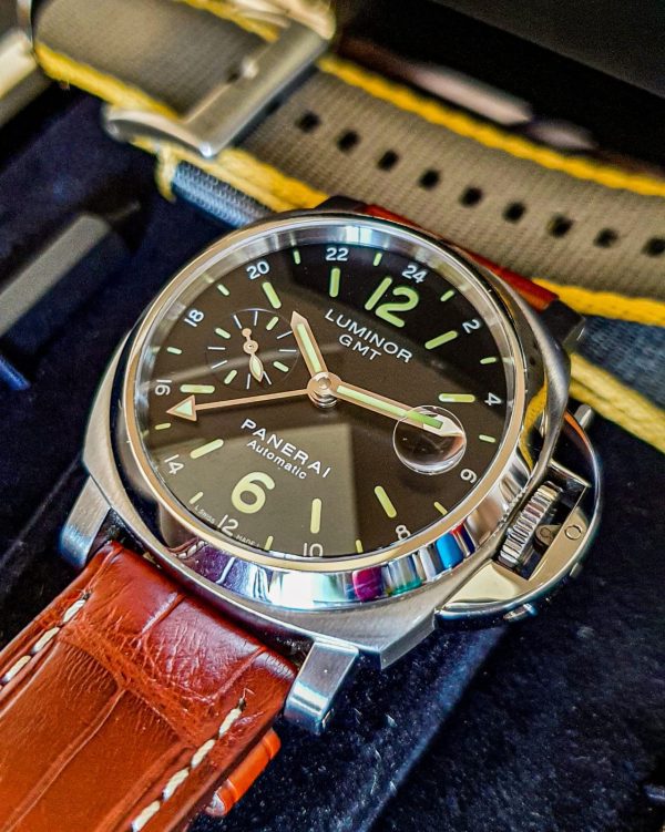 Panerai Luminor GMT Officine Panerai Automatic Firenze 1860 No